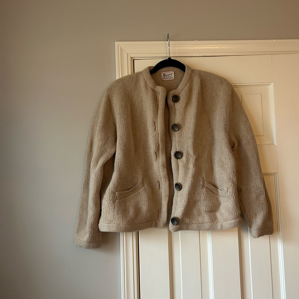 Fashions by Rosanna Vintage 100% Wool Sweater